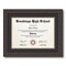 ArtToFrames 10x14 inch Diploma Frame - Framed with Black and Gold Mats, Comes with Regular Glass and Sawtooth Hanger for Wall Hanging (D-10x14)